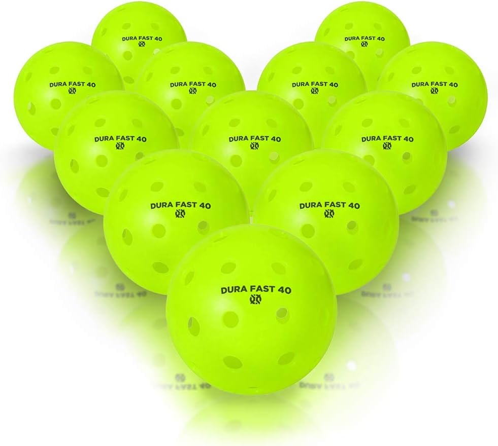 Dura Fast 40 Pickleballs (12-Pack)